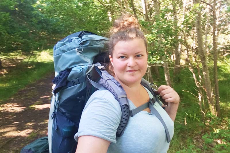 Billede af Hiking with Marie på hendes første vandretur