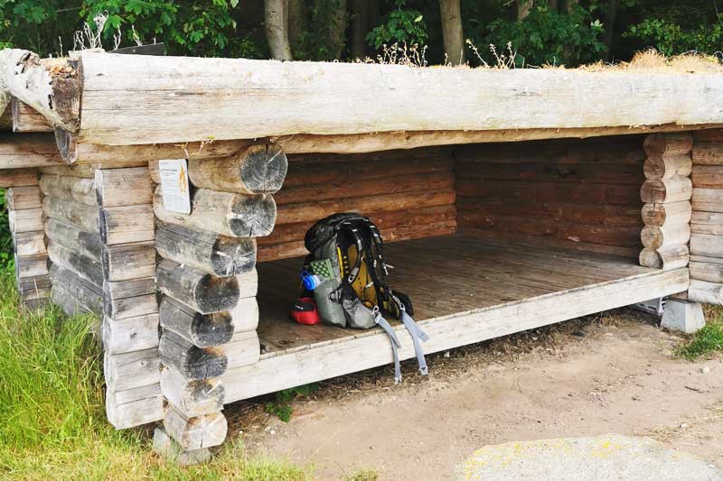 Sandvig primitiv overnatningsplads