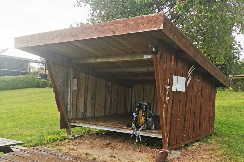 Shelterplads ved Gammel Kalvehave Havn