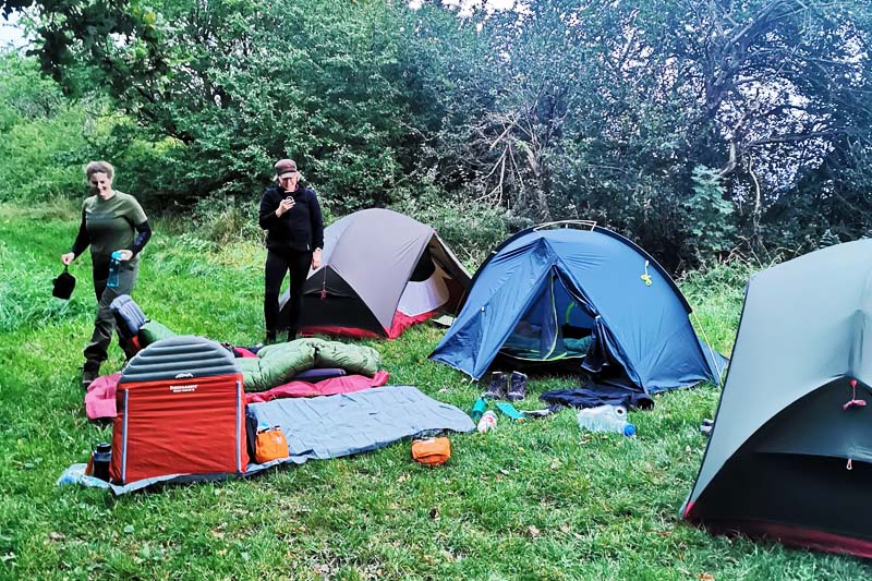 Kårup skov, shelterplads