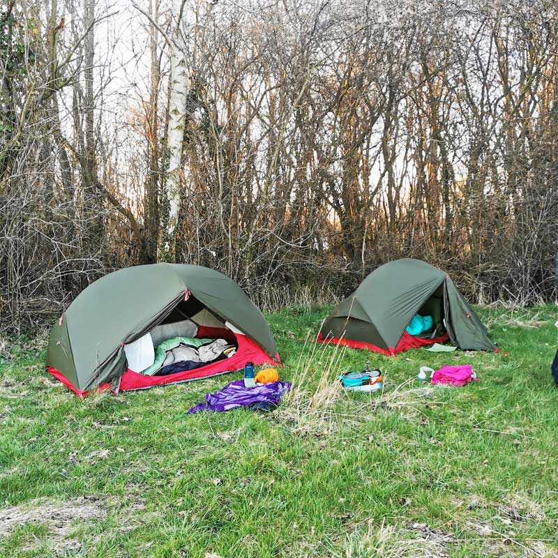 Ejby teltplads ved Isefjorden