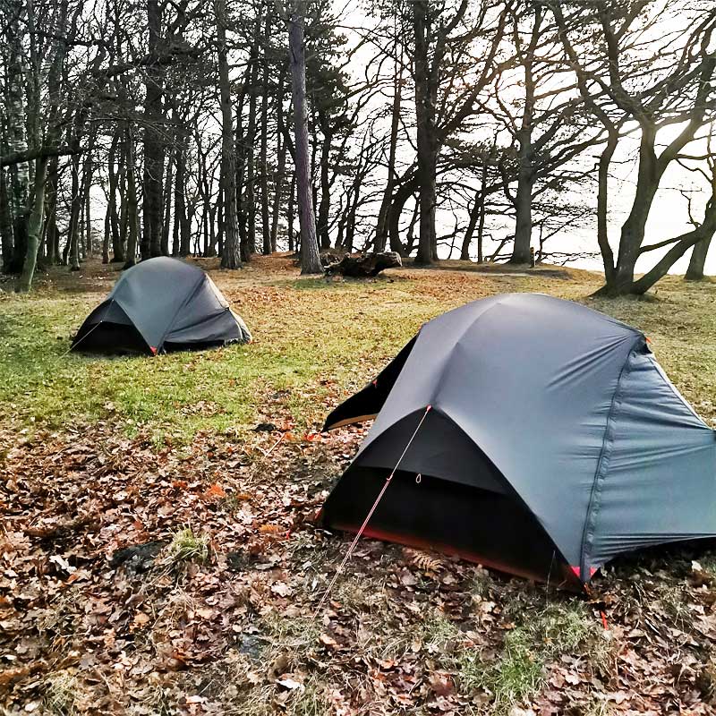 Teltplads i Kongsøre Skov
