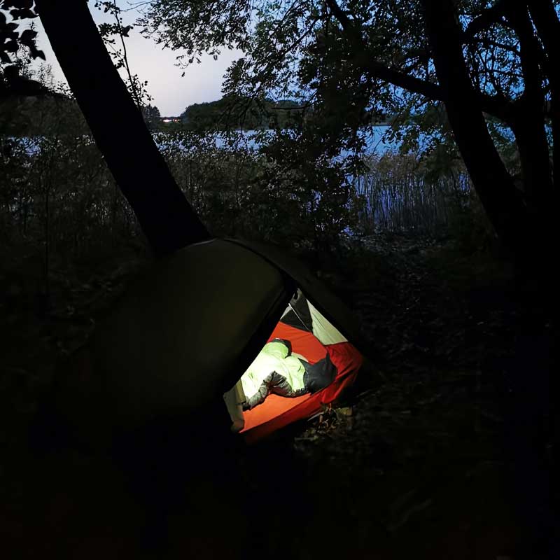 Teltplads i Vrangeskov