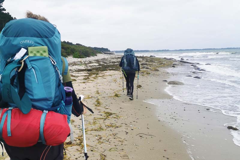 Vestsjællands Kyst (etape 4) langs vandkanten på ud til Ordrup Næs