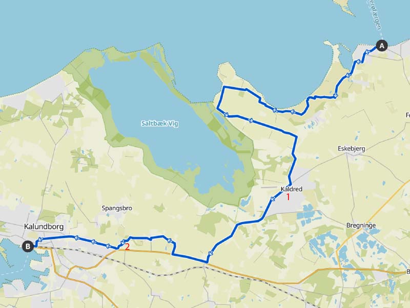 Drikkevand langs Vestsjællands Kyst mellem Havnsø og Kalundborg