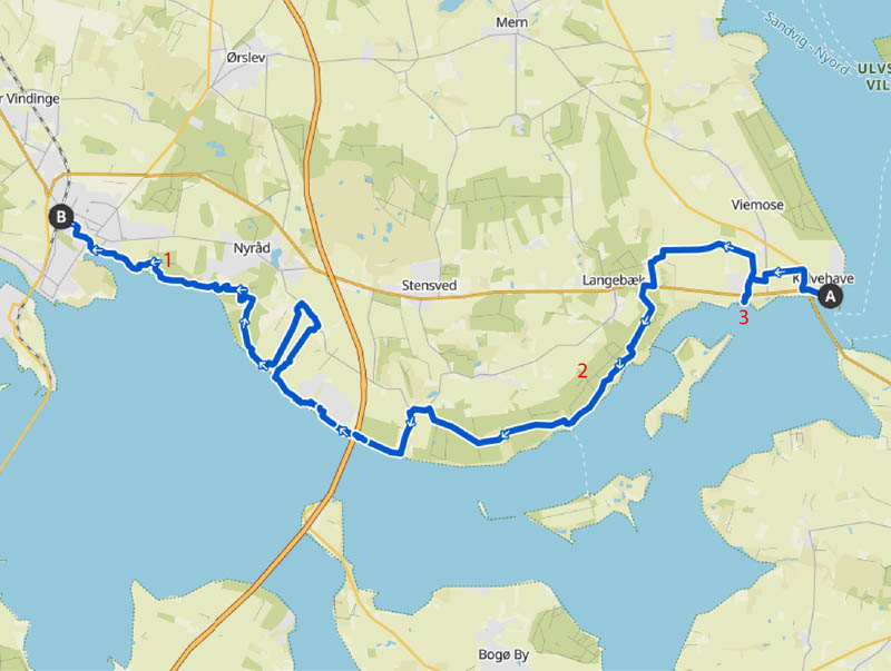 Drikkevand langs Sydsjællands Kyst mellem Vordingborg og Kalvehave