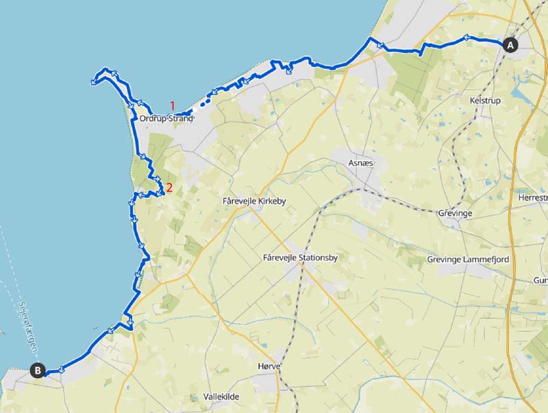 Drikkevand langs Vestsjællands Kyst mellem Vig og Havnsø