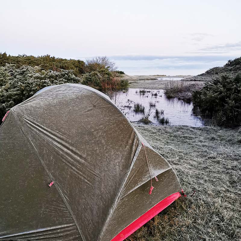 Frossent telt i Vesterlyng